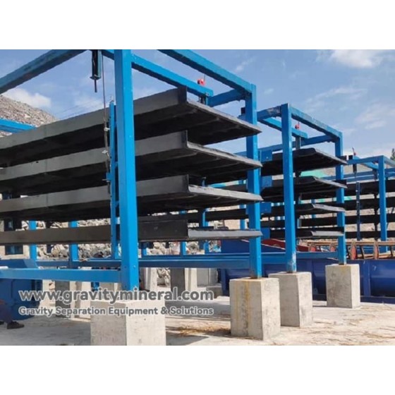 طاولة اهتزاز من نوع الرفع متعدد الطوابق