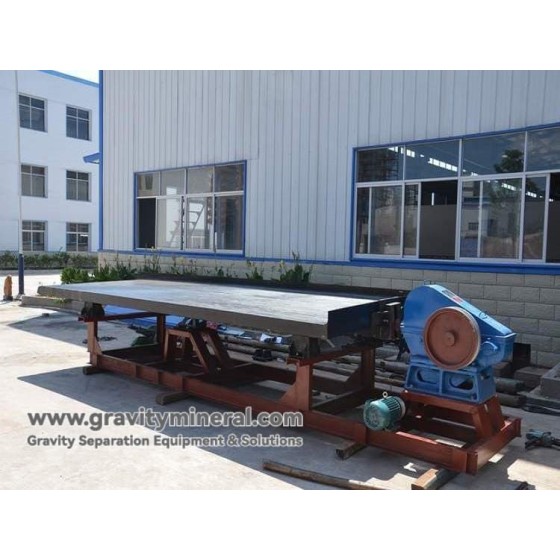 حلول فصل خامات القصدير الغريني بالجاذبية